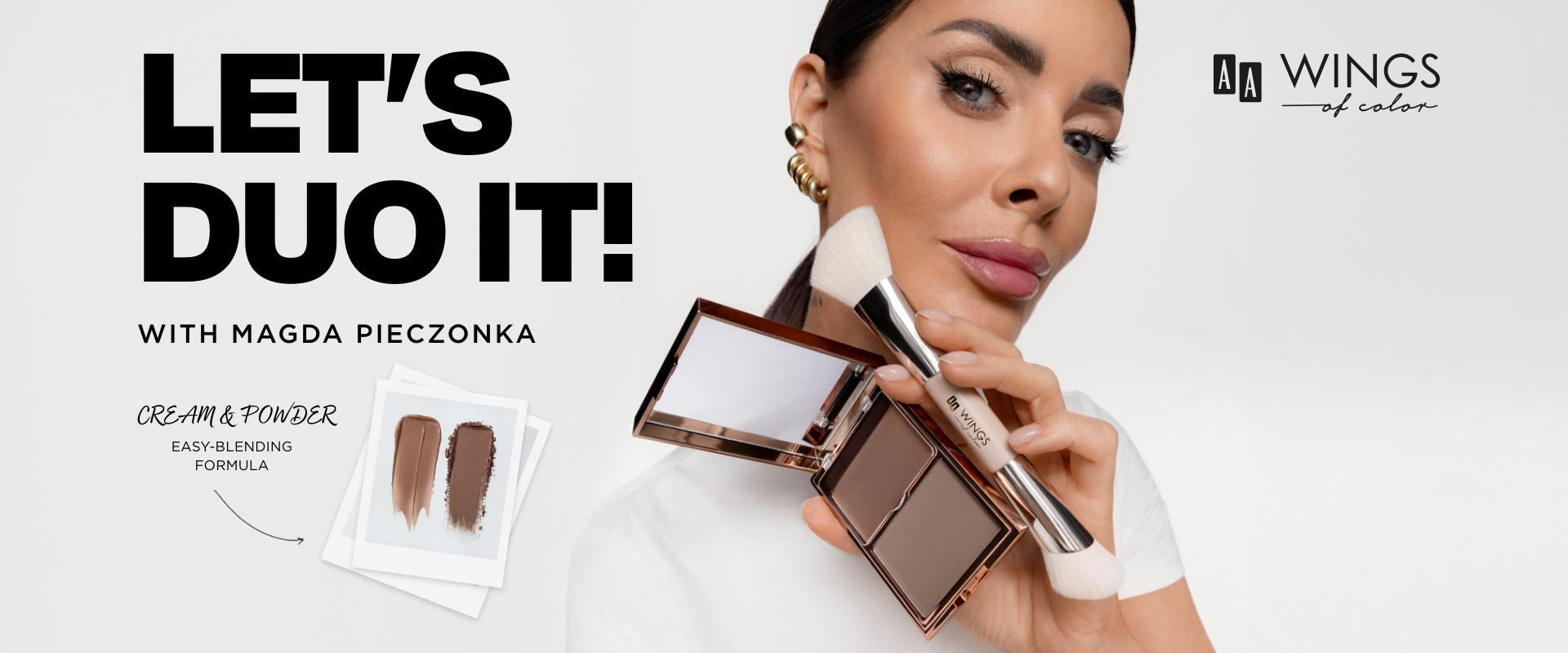 Konturowanie na nowym poziomie. AA Wings of Color Duo Contour wprowadza makijaż w erę easy blending